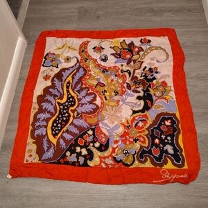 Vintage Elsa Schiaparelli Silk Scarf